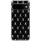 Skull and Crossbones (white) Google Pixel 10 Clear Case